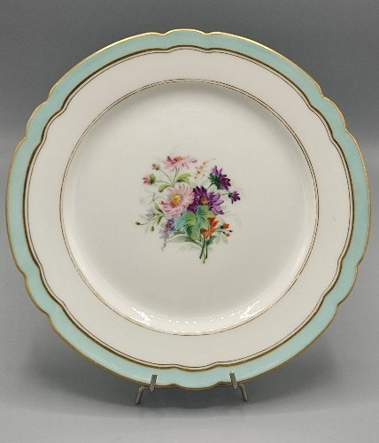 Assiette porcelaine ancienne - porcelaine,