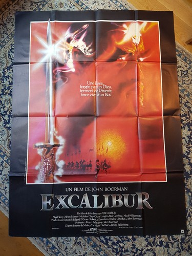 Affiche 1981 excalibur 120x160 - 1981,