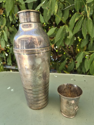 Lot objets metal - metal, argenté