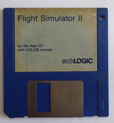 Flight simulator jeu atari - flight,