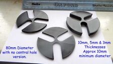 New 3D Printed Set of 3 NO CENTRE HOLE Stackable Lathe Spiders, suit MYFORD etc