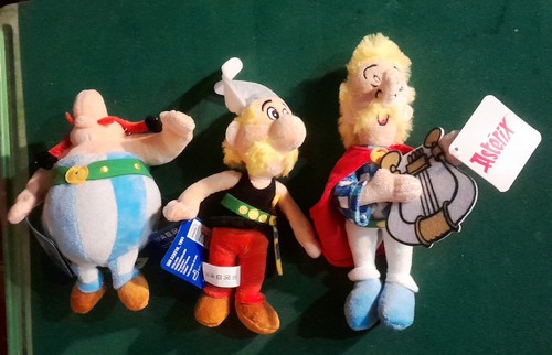 Lot peluches astérix - 3,