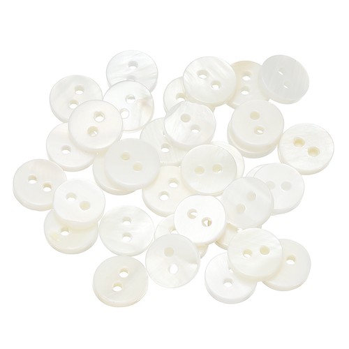 35pcs bouton nacre - 35pcs,