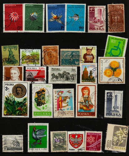 Pologne timbres oblitérés - 28,