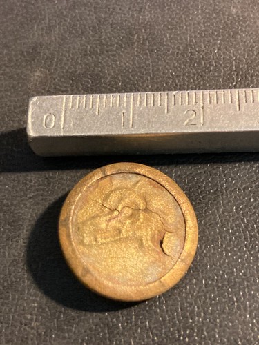 Bouton venerie chasse tete - venerie,