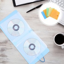 5 Pcs Classeur Cd Dvd Pochette
