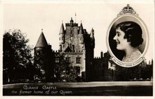 CPA AK Q Mother Elizabeth former home Glamis Castle BRITISH ROYALTY (679536)
