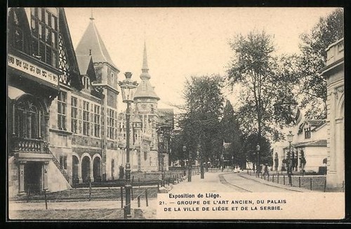 Carte postale liège - carte,