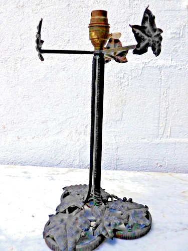 Pied lampe art deco fer - pied,