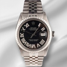Rolex 36Mm Datejust Acier