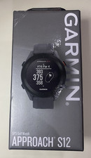 Garmin Approach S12 Montre GPS de Golf - Gris - Neuve sous emballage #Q