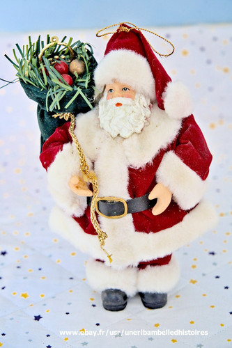Père noel suspendre - ,
