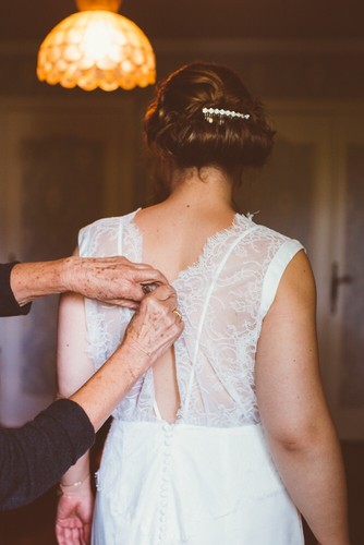 Robe mariée longue - de,