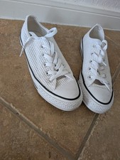 Converse White Mesh