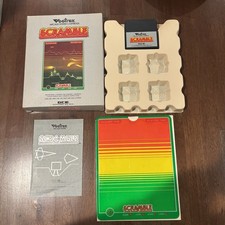 Vectrex SCRAMBLE Arcade Game 100% Complete CIB w/ Overlay, Box, Manual 1981 GCE