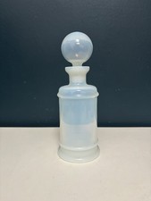 Flacon ancien verre opalescent