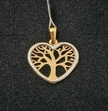 Pendentif Or 18k 750mls Arbre