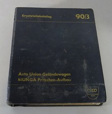 Parts catalogue/parts list Auto Union DKW Munga SUV edition 1965