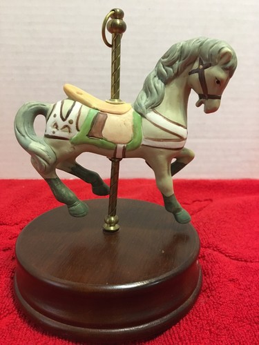 Musical carousel horse - carousel,
