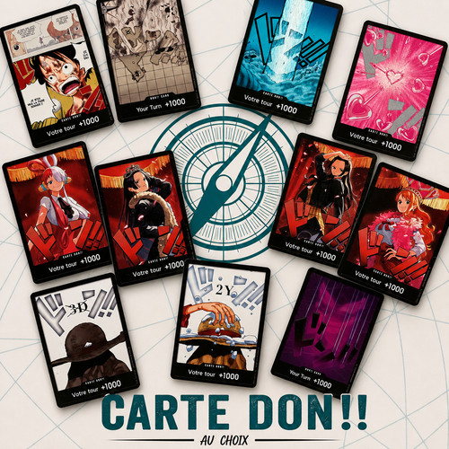 Carte one piece - carte, au