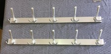 2 PORTE MANTEAU Alu 5 PATERE