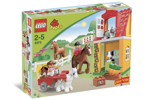 Lego duplo ferme 4974 - lego,