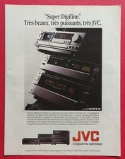1989 JVC "Super Digify" Beautiful Powerful HIFI Channel Press Advertising