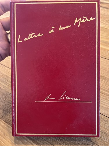 Simenon lettre ma mère - lettre, à