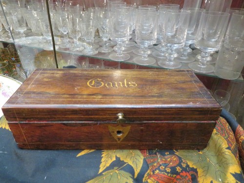 Ancien coffret longue boite - longue, a