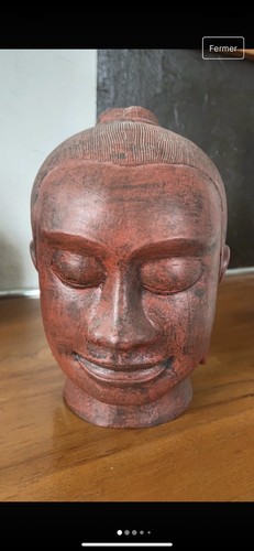 Tete bouddha ancienne - tete, de