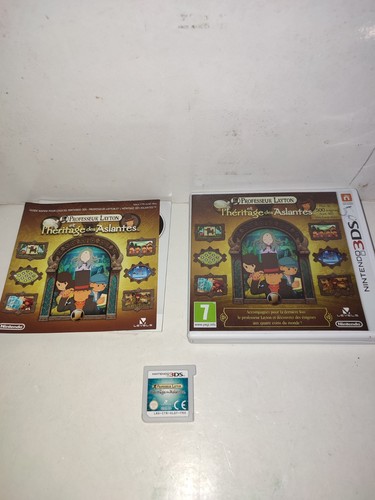 Jeu nintendo 3ds professeur - nintendo,