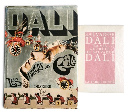 Lot livres salvador dali - livres,