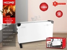 X Convecteur Thermique HOOMEI HM8928 2500W 3 Niveaux De Chauffage Rapide