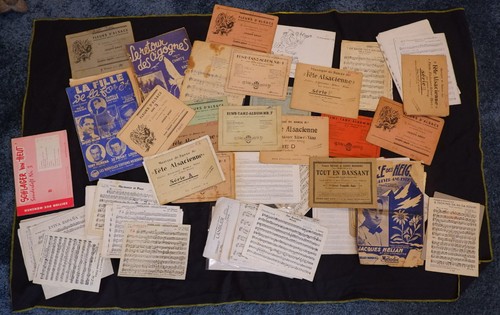 Partitions anciennes - , de