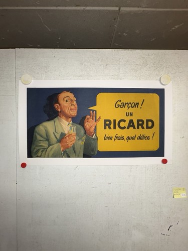 Rare affiche ancienne pastis - ancienne,