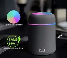 Mini humidificateur d'air portable silencieux USB 300 ml, blanc