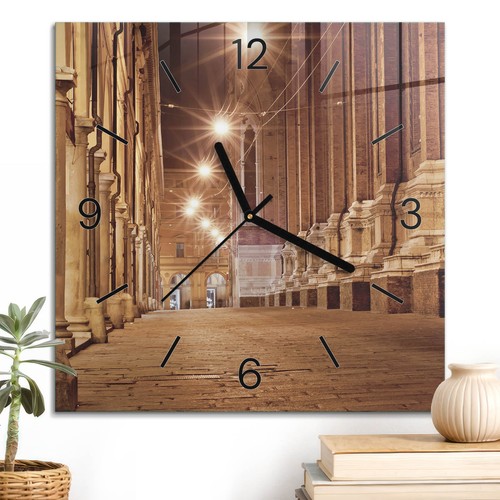 Horloge murale verre - horloge,