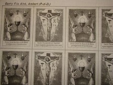 top RARE lot de 10 Scapulaire