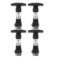  4 Pcs Clanche De Porte Loquet