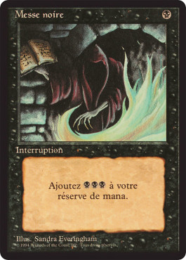 Magic mtg messe noire - mtg,