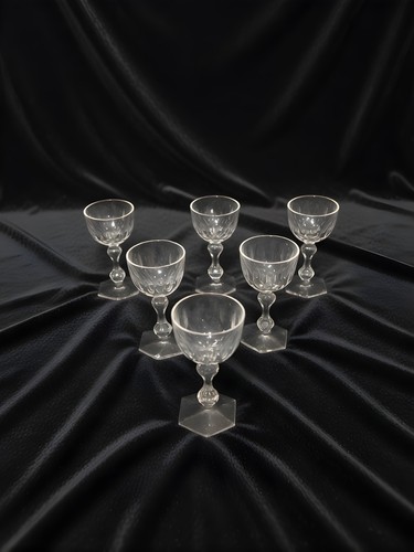 Lot beaux verres cristal val - beaux,