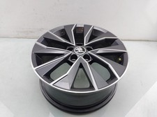 WHEEL RIM Li, 16", 7J, ET46, 5 GATS SKODA FABIA III ESTATE (NJ5) 2017 6V0601025