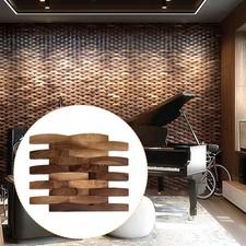 Panneau mural en bois texturé