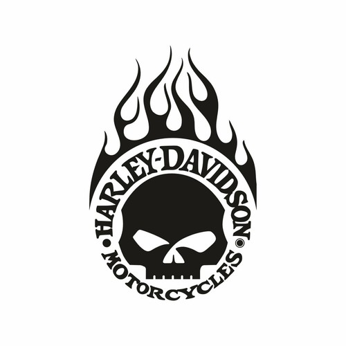 Sticker moto harley - , davidson