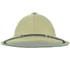 CLASSIC ARMY FRANÇAIS TROPICAL CASQUE COLONIAL MILITAIRE STYLE COSTUME RÉPLIQUE