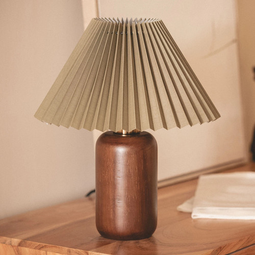 Lampe poser bois silene - poser,