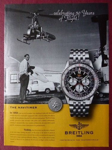 2002 pub montre breitling - pub,