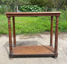Console en chêne à 4