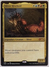 mtg magic sliver hivelord ENGLISH secret air slivoid swarm lord