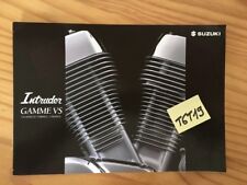 Suzuki VS Intruder 600 800 1400 GL  prospectus moto brochure publicité dépliant